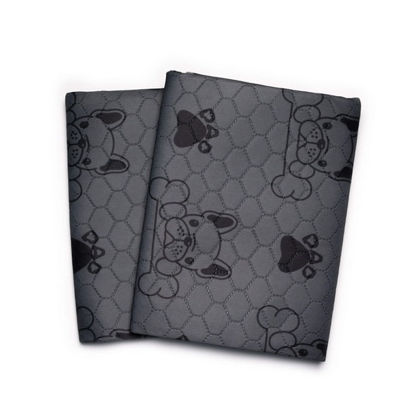 Premium Washable Pee Pads, 27.5" x 35.4", Large, Dark Grey