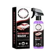 Premium Waterless Car Wash Spray 120ml Eco-Friendly Formula for Quick and Easy Vehicle Cleaning and Shine