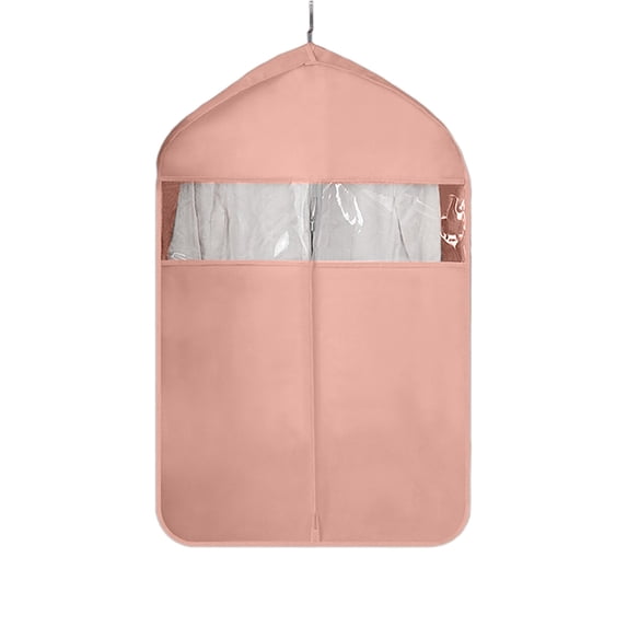 Premium Waterproof Hanging Garment Bag with Transparent Window – Travel Suit Cover for Coats, Jackets, Shirts, and Seasonal Clothing, Durable and Foldable for Wardrobe Storage and Travel