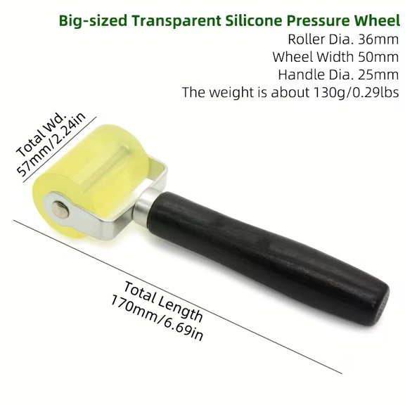 Premium Waterproof Leather Edge Roller for Crafting & Woodworking