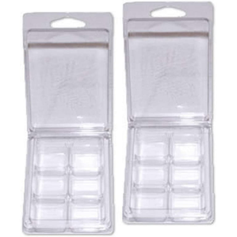 Premium Wax Melt Clamshells Molds - 100 Pack Made in The USA 