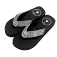 thumbnail image 1 of Premium Western Rhinestone Sun Floral Concho Blingbling Flip Flops S051, 1 of 3