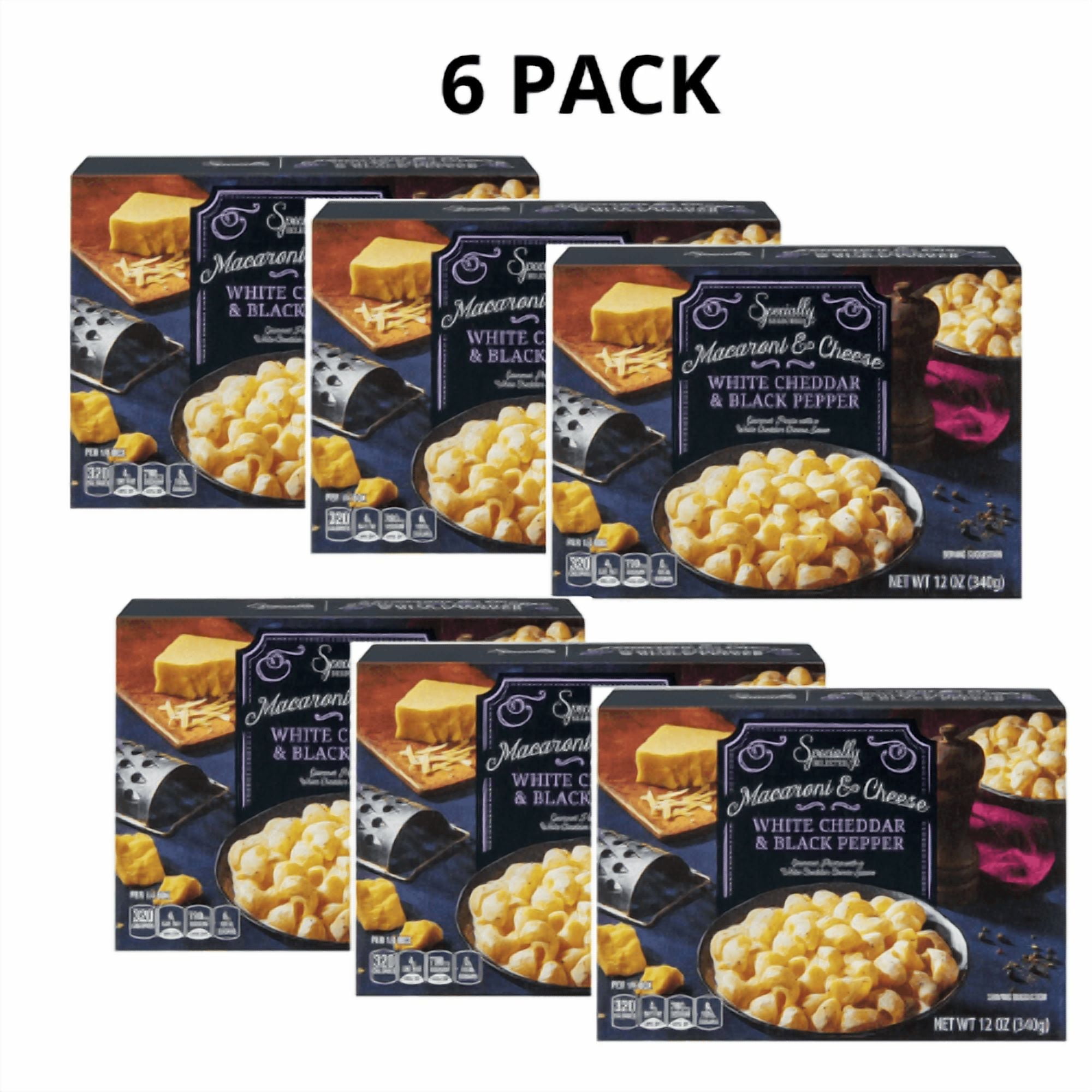 Specially Selected Premium White Cheddar and Black Pepper Macaroni