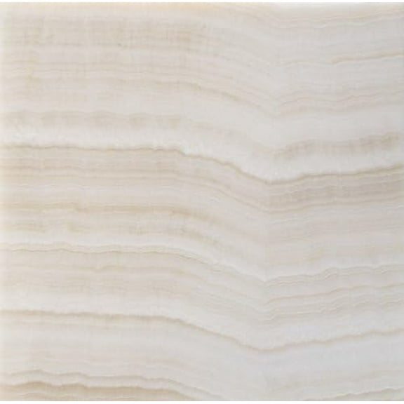 Premium White Onyx Vein-Cut 12 X 12 Polished Tile - Box of 5 sq. ft.$$Tools & Hardware Other