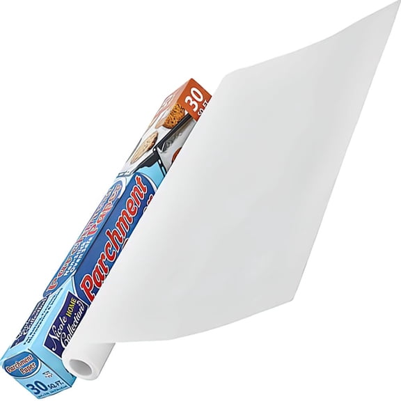 Premium White Parchment Paper - 15" x 24" 1 Pc - Perfect for Baking, Crafting & Professional Use