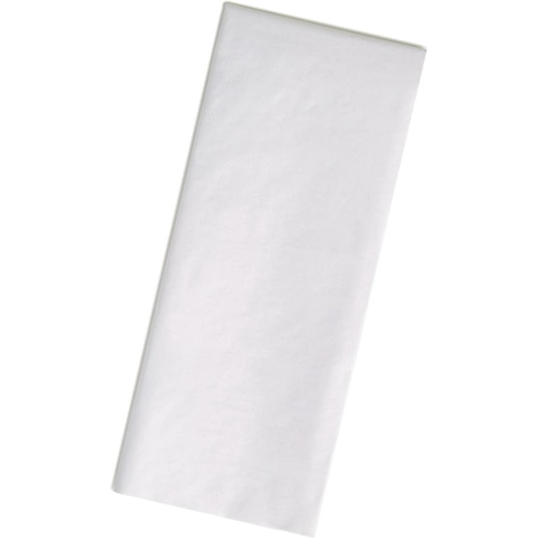 100 Sheets White Tissue Paper - 14 X 20 Inches Recyclable White