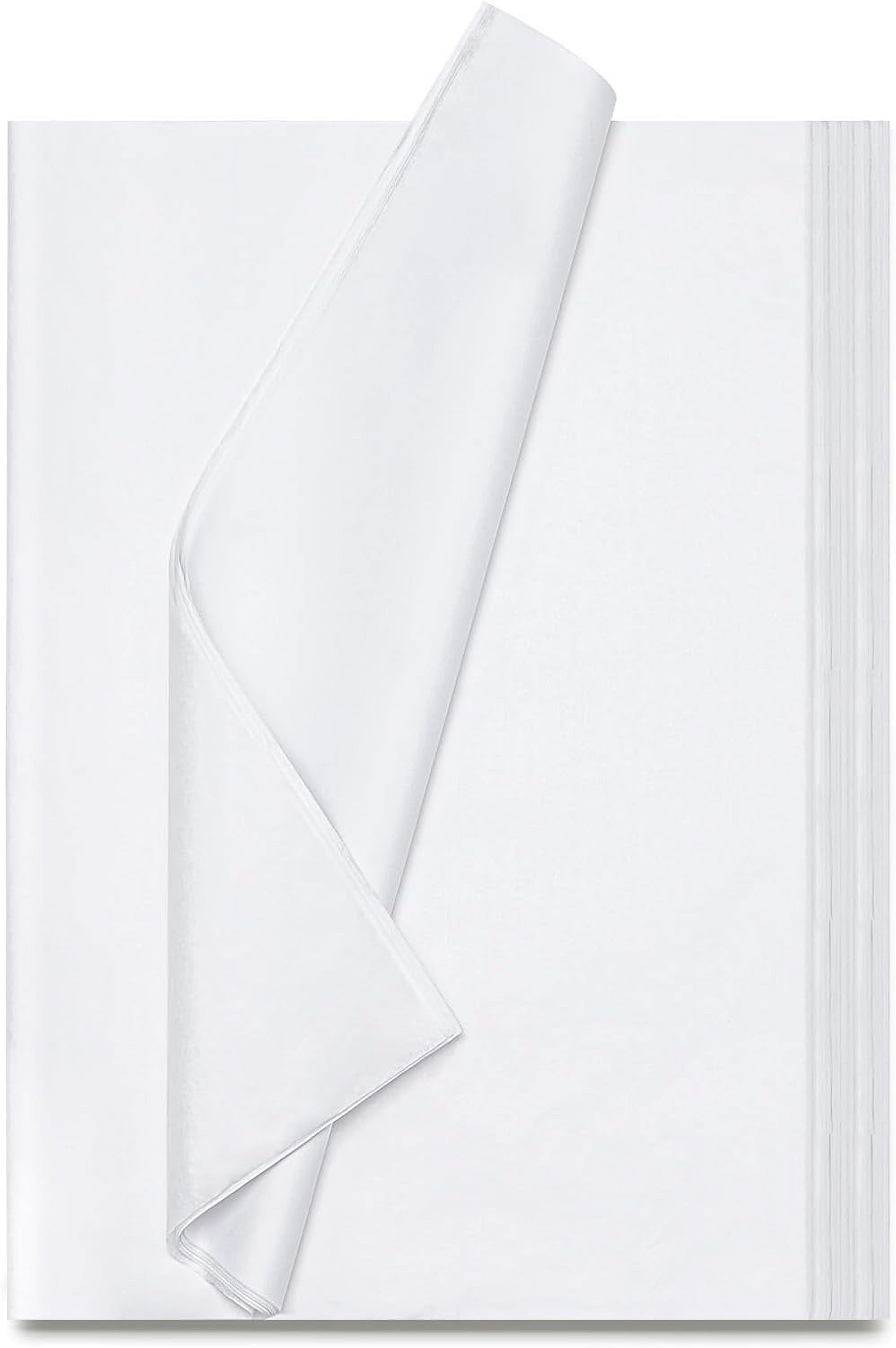 Premium White Tissue Paper for Gift Bags 115 Sheets, Soft & Durable
