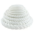 30M Solid Nylon Rope For Camping And Outdoor Activities 6mm White Weather Resistant