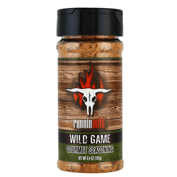 Premium Wild Game Seasoning | Runnin Wild Foods, 6.4 ounce total