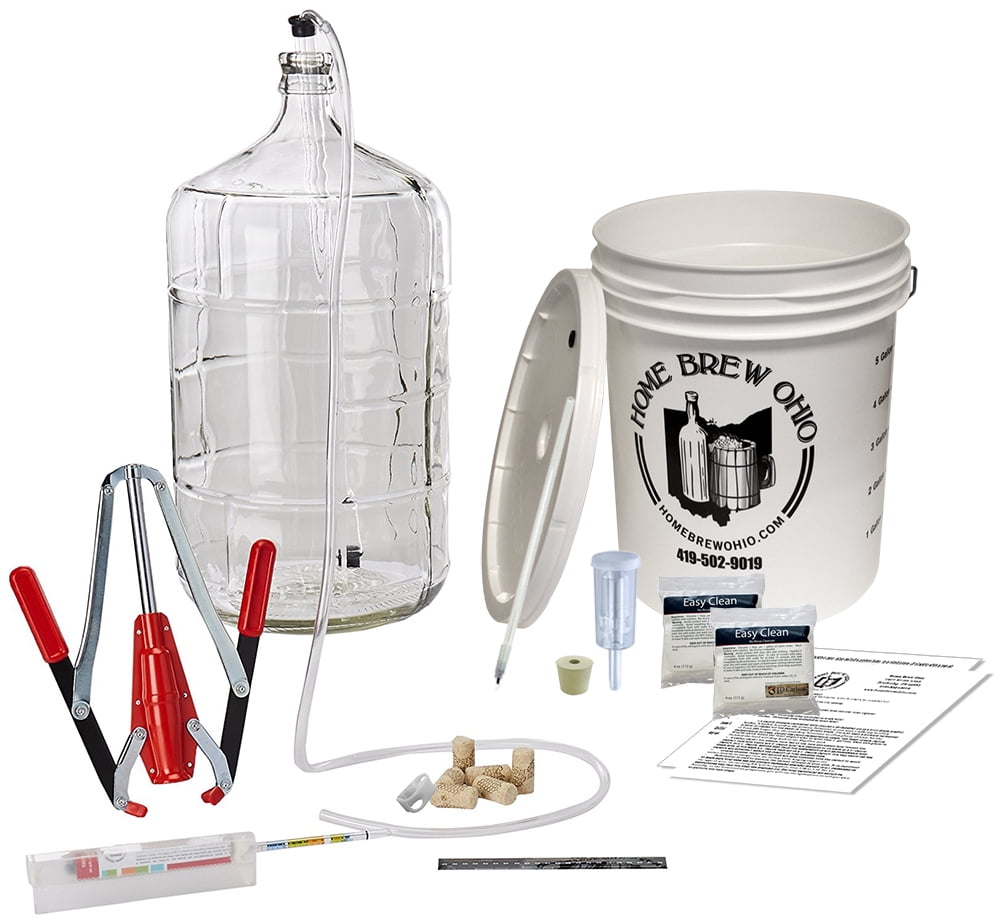 Premium Home Wine Making Starter Kit Complete Brewing Supplies with