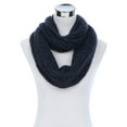 thumbnail image 1 of Premium Winter Glitter Knit Infinity Loop Circle Scarf, 1 of 3