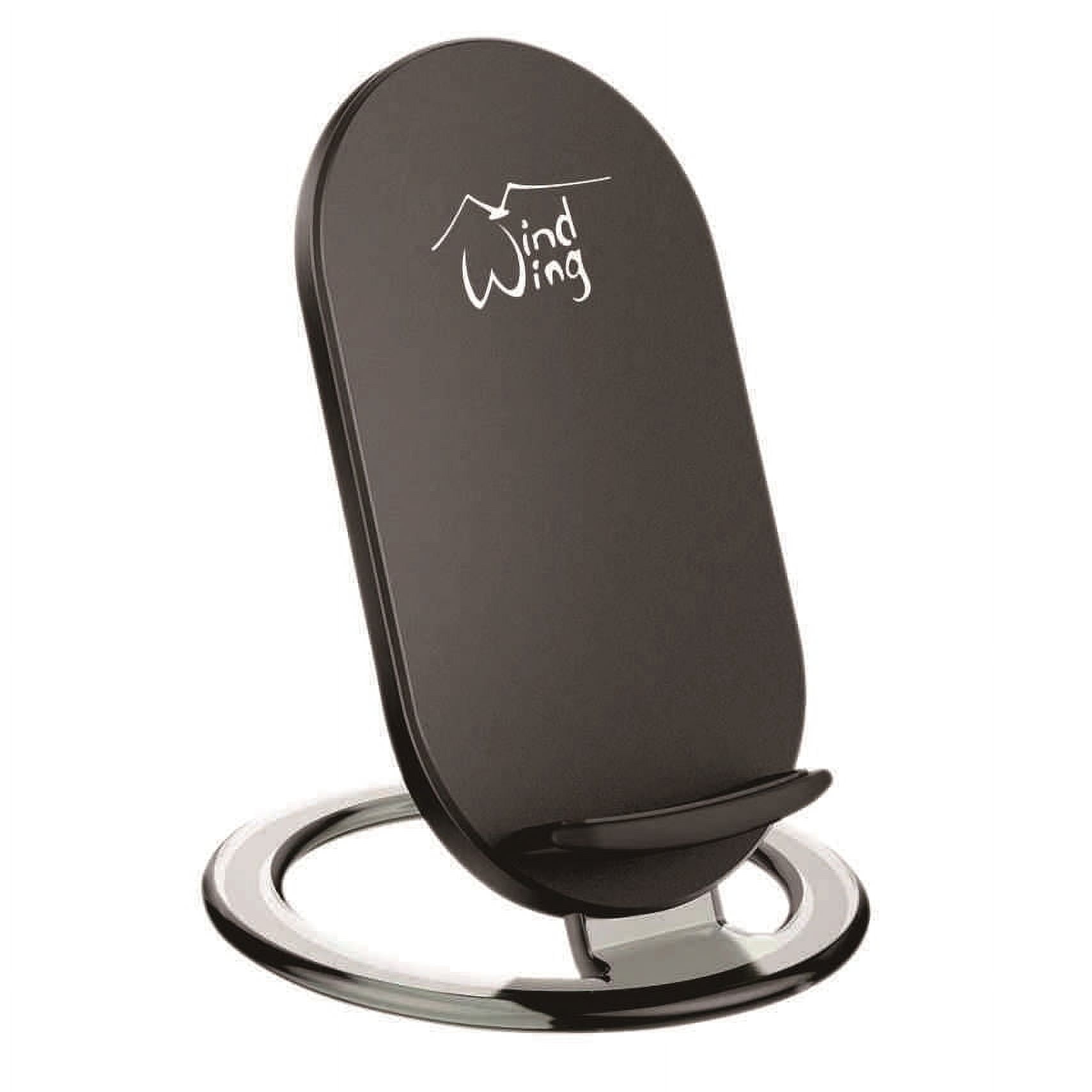 Premium Wireless Charger with Fast Charging Compatible for iPhone Xs Max, Xs, Xs Plus, XR, X, iPhone 8, 8 Plus (Black)