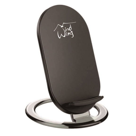 Premium Wireless Charger with Fast Charging Compatible for iPhone Xs Max, Xs, Xs Plus, XR, X, iPhone 8, 8 Plus (Black)