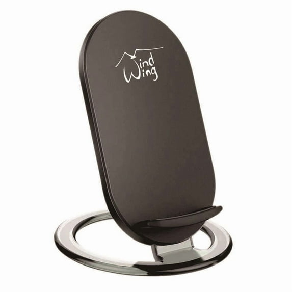 Premium Wireless Charger with Fast Charging Compatible with iPhone 11 Pro Max, 11 Pro, 11, Xs Max, Xs, Xs Plus, XR, X, 8, 8 Plus (Black)