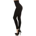 thumbnail image 1 of Premium Women Thick High Waist Tummy Compression Slimming Leggings French Terry Lining, 1 of 4