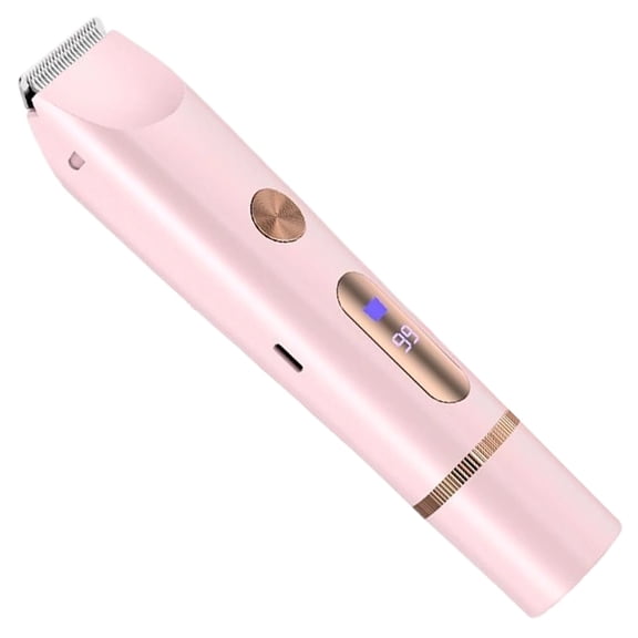 Premium Women's Body Groomer Rechargeable Trimmer For Sensitive Zones Ceramic LCD Display Construction