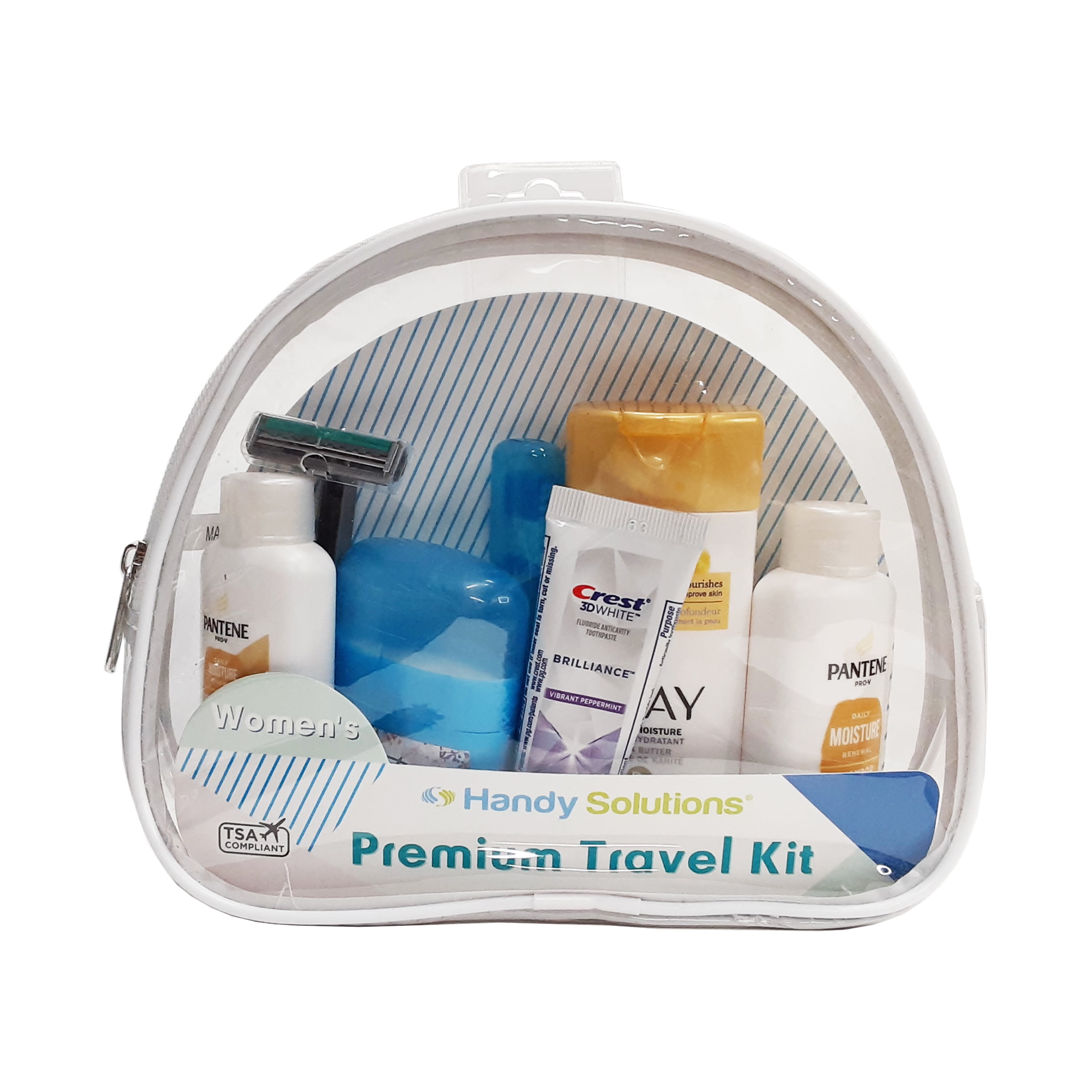 Handy Solutions Premium Women's Personal Care Traveling Toiletries
