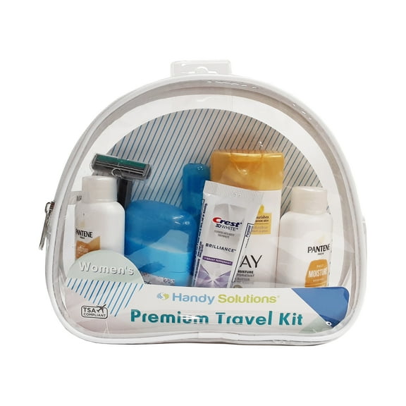Premium Womens 7-Piece Travel Size Kit