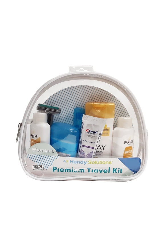 Premium Womens 7-Piece Travel Size Kit