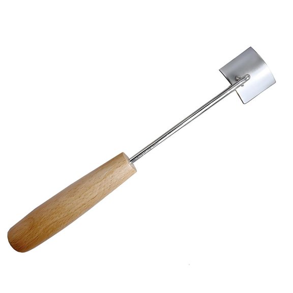 Premium Wood Handle Corn Stripper Tool Practical Stainless Steel Corns Stripper Tool For