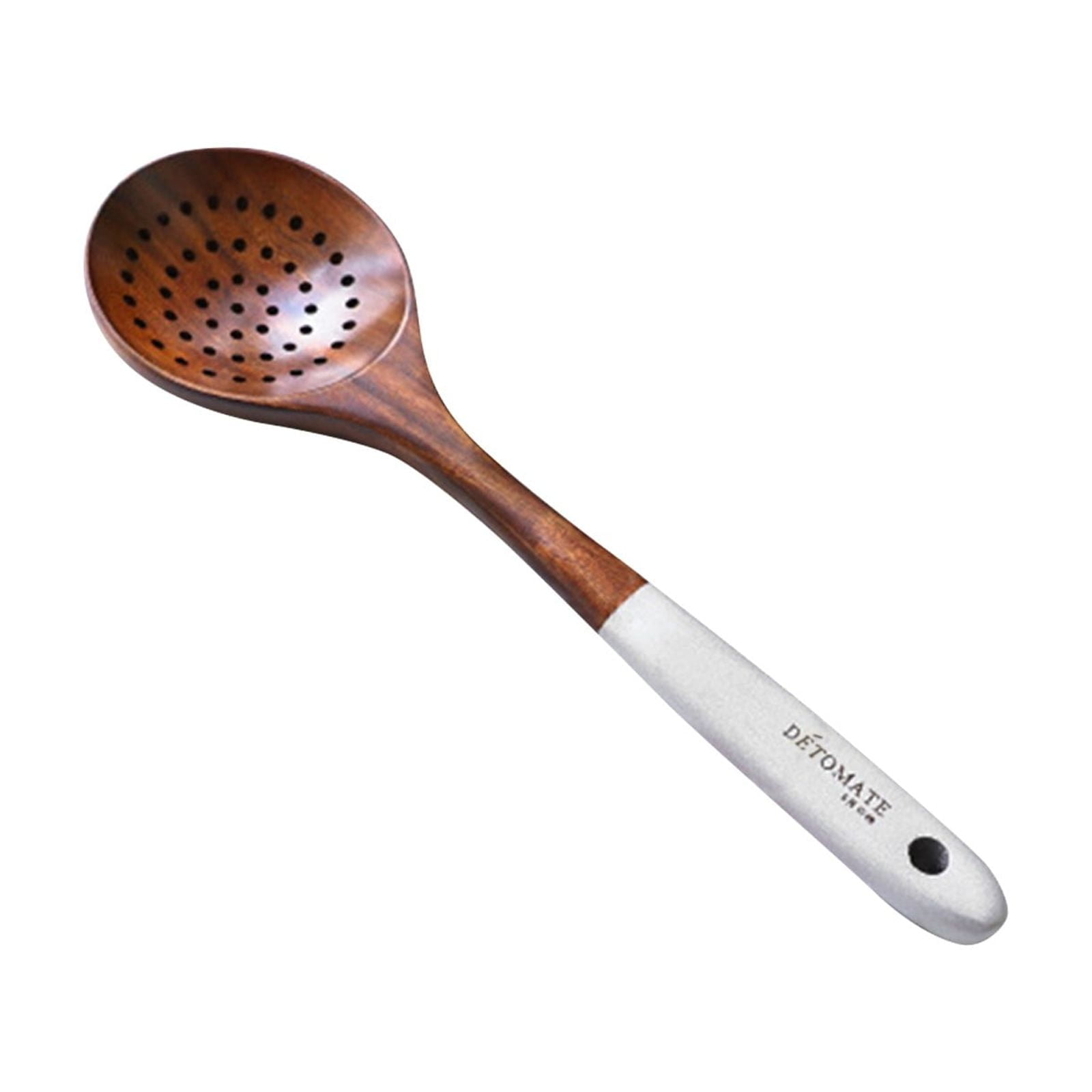 Premium Wooden Rice Paddle Spoon with Ergonomic Handle Ideal for Non ...