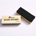 thumbnail image 1 of Premium Wool Felt Chalkboard Eraser – Dustless, Eco-Friendly, Wooden Blackboard Eraser for Whiteboard & Blackboard, 1 Pack-Beige, 1 of 9