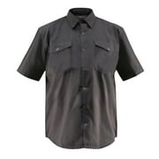JUST IN TREND Premium Work/Casual Wear Shirt – Half Sleeve - 65/35 Blend – 6 oz (Small, Dark Gray)