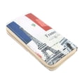 thumbnail image 1 of Premium World Country Flag City Print PU Leather Zip Around Wallet, 1 of 5
