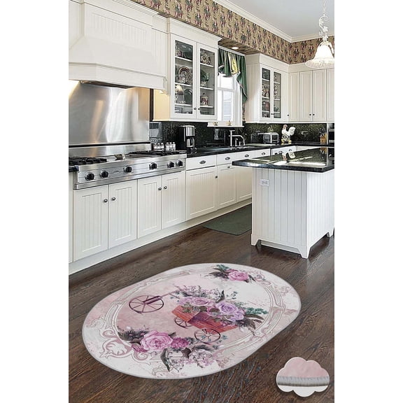 Premium Woven Carpet Area Rug, 5.9 x 9.2 ft, 100% Polyester, 650 g/m | Antibacterial, Non-Slip Underside, 3D Digital Printing | Machine Washable, Soft Pile Height: 0.3 in |