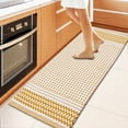 thumbnail image 1 of Premium Woven Cotton Anti Fatigue Kitchen Runner Mat 18x48 Inch, Cushioned Non Slip Kitchen Floor Rug for Home Laundry Office, 1 of 4