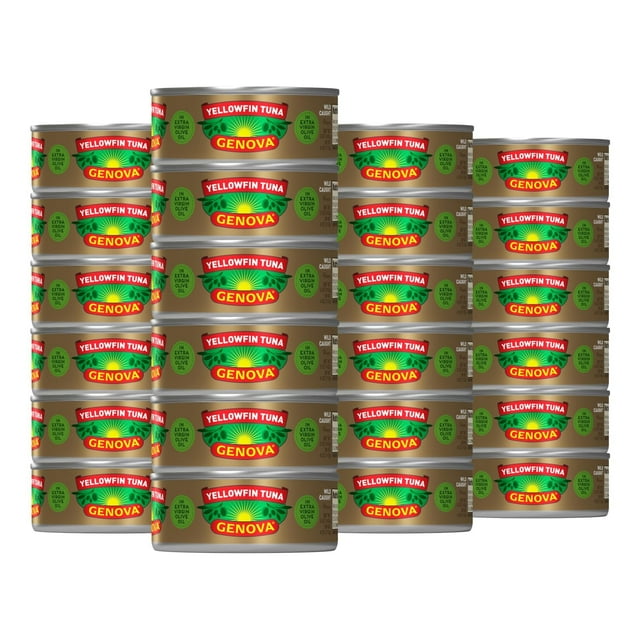 Premium Yellowfin Tuna in Extra Virgin Olive Oil with Sea Salt, Wild