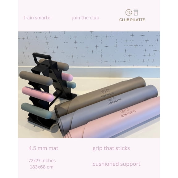 Premium Yoga Arched Mat 4.5 mm Non-Slip Exercise Mat for Fitness, Pilates, Home Workout, Easy Foldable with magnet, Semi Circular Circle Mat, Comfortable  Protection