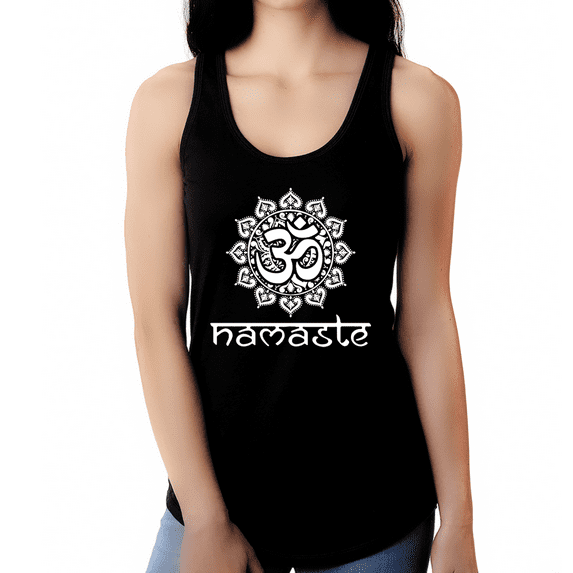 Premium Yoga Tank Om Yoga Tank Top Yoga Shirts for Women Om Casual Yoga Tank Tops