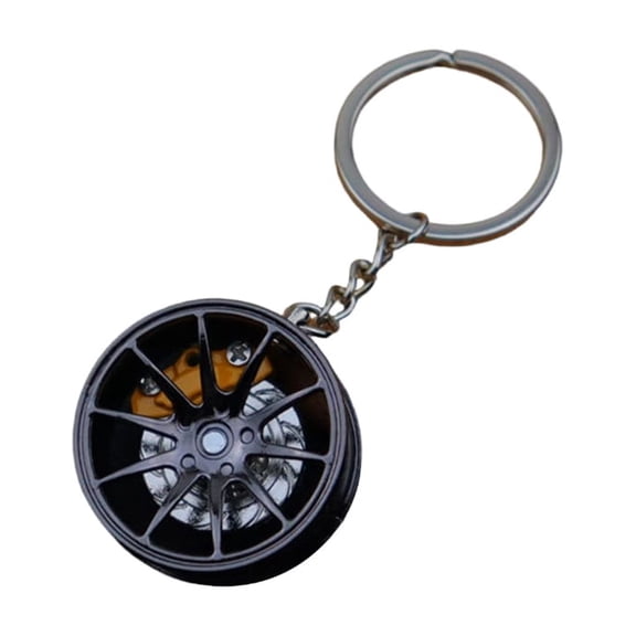 Premium Zinc Alloy Keychain 360 Degree Rotating Mechanism Space Saving Solution For Urban Commuters