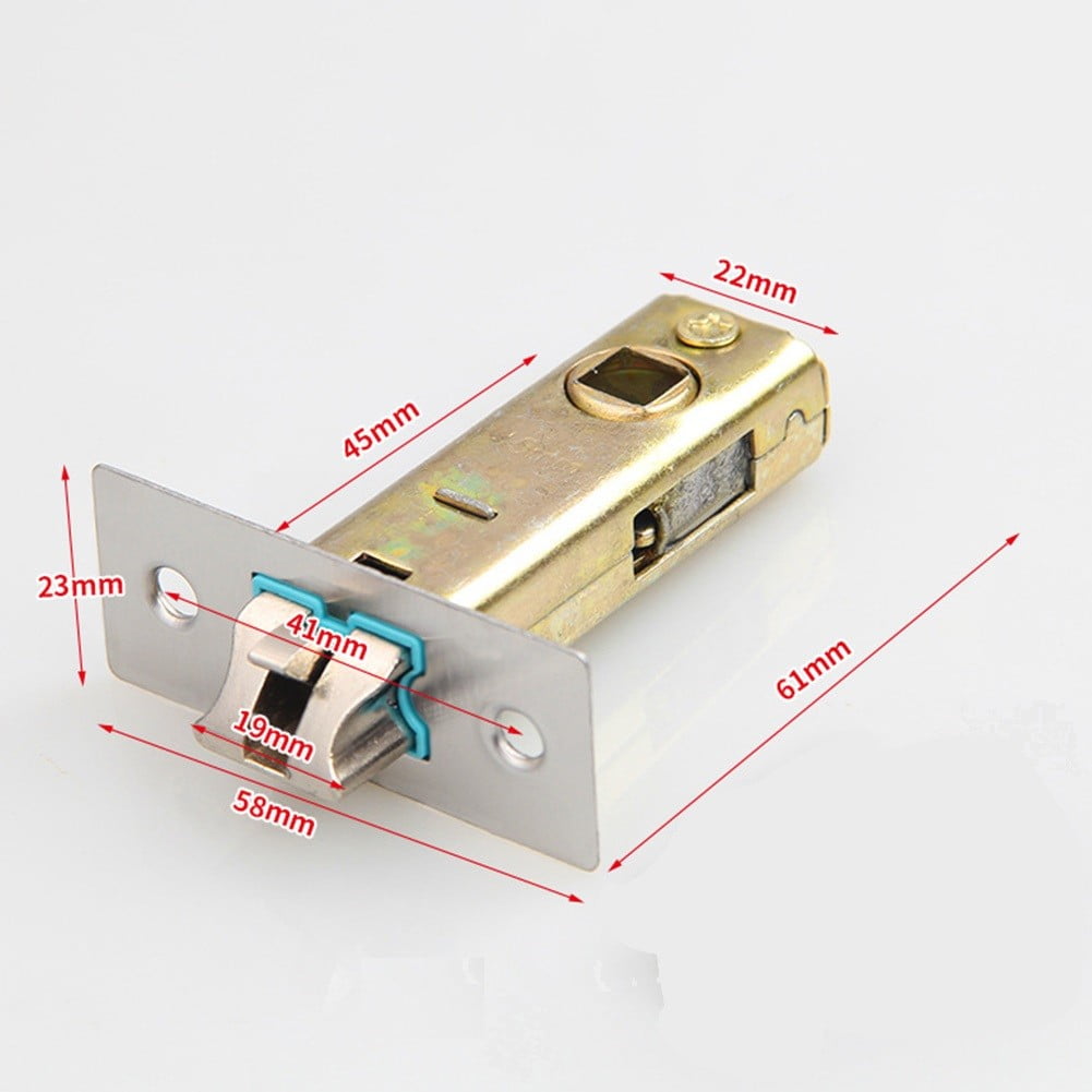Premium Zinc Alloy Mortice Door Tubular Latch with Bolt Through