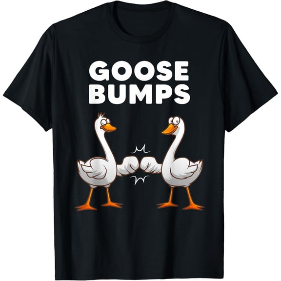 Premium model-Unisex-100% cotton-Best Goose For Men Women Goose Bumps Waterfowl Animal Pun T-Shirt