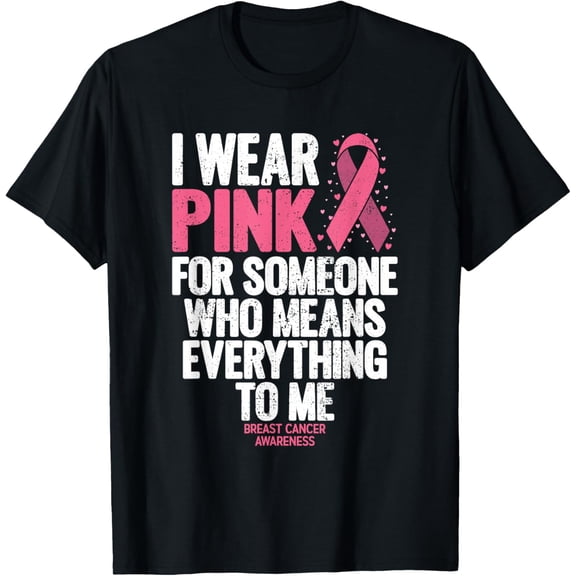 Premium model-Unisex-100% cotton-Breast Cancer Awareness Shirts for Family Breast Cancer T-Shirt