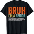 thumbnail image 1 of Premium model-Unisex-100% cotton-Bruh I'm A Senior Back To School Class Of 2026 Graduation T-Shirt, 1 of 4