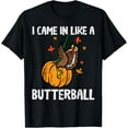 thumbnail image 1 of Premium model-Unisex-100% cotton-Came In Like A Butterball Funny Thanksgiving Men Women T-Shirt, 1 of 4