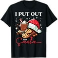 thumbnail image 1 of Premium model-Unisex-100% cotton-Christmas I Put Out For Santa Funny Xmas Women Men T-Shirt, 1 of 4
