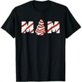 thumbnail image 1 of Premium model-Unisex-100% cotton-Christmas Tree Cake Matching Family Party Pajama Mom T-Shirt, 1 of 4