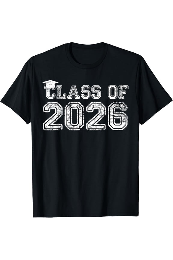 Premium model-Unisex-100% cotton-Class Of 2026 Shirt Senior 2026 Graduation T-Shirt