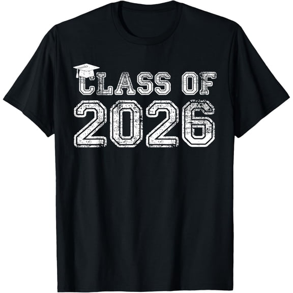 Premium model-Unisex-100% cotton-Class Of 2026 Shirt Senior 2026 Graduation T-Shirt