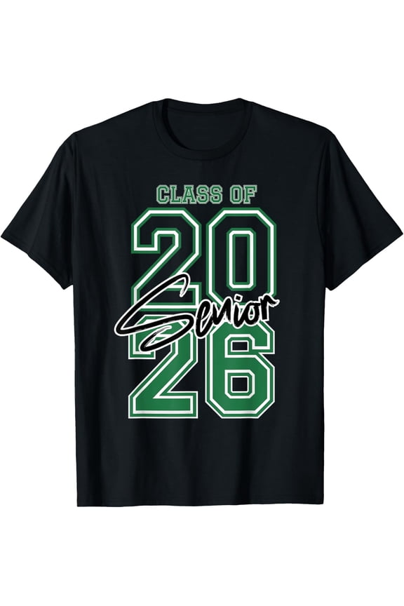 Premium model-Unisex-100% cotton-Class of 2026 Senior - 2026 Graduation T-Shirt