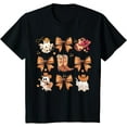 thumbnail image 1 of Premium model-Unisex-100% cotton-Coquette Halloween Pumpkin Bow Cute Ghost Spooky Season T-Shirt, 1 of 4