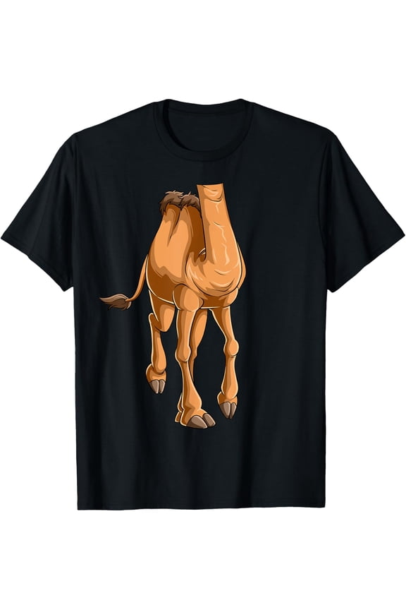 Premium model-Unisex-100% cotton-Easy Camel Costume Camel Body Headless Camel Costume T-Shirt