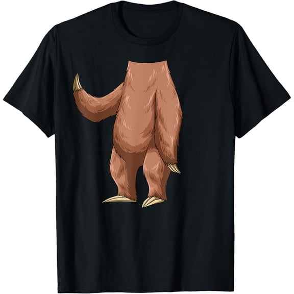 Premium model-Unisex-100% cotton-Easy Sloth Costume Sloth Body Headless Sloth Costume T-Shirt