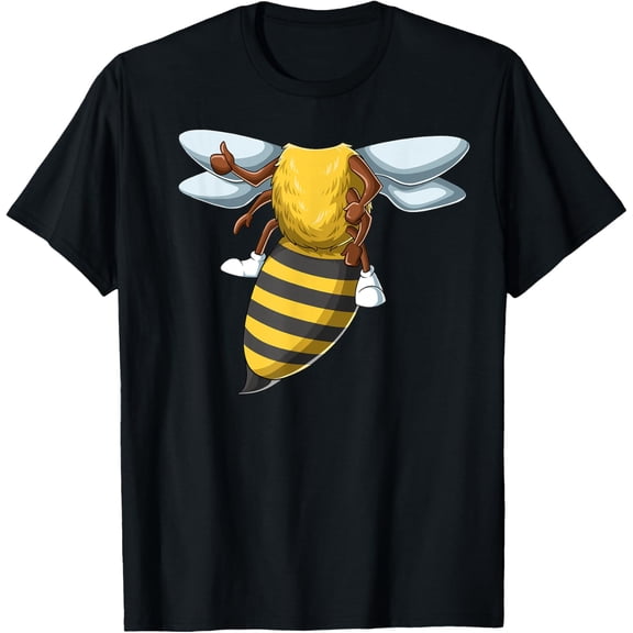Premium model-Unisex-100% cotton-Easy Wasp Costume Wasp Body Headless Wasp Costume T-Shirt