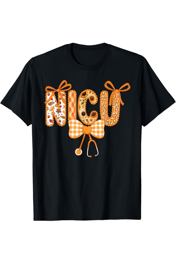 Premium model-Unisex-100% cotton-Fall Nursing RN T-Shirt
