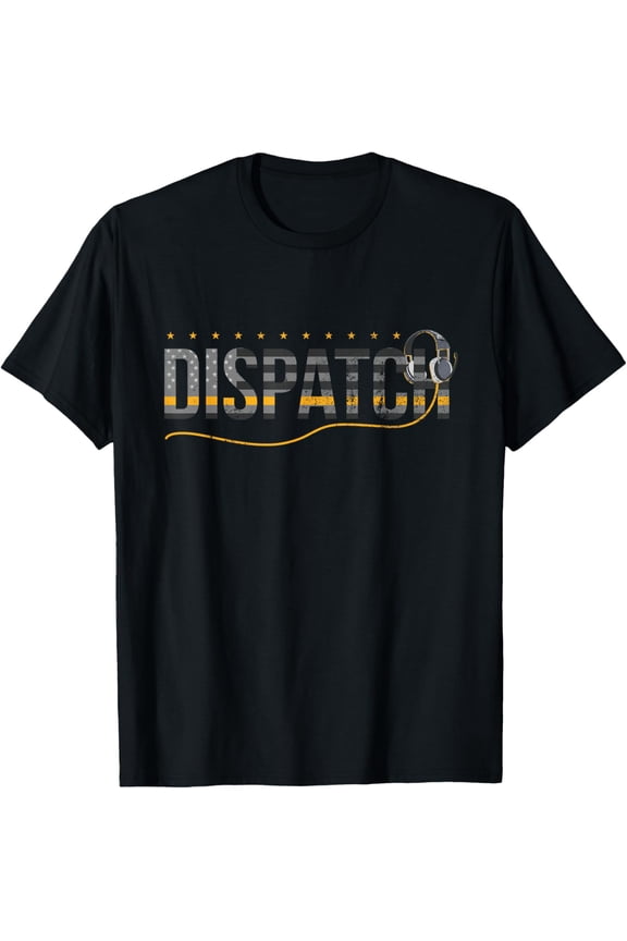 Premium model-Unisex-100% cotton-Fire I EMS I Police or Thin Yellow Line for 911 Dispatcher T-Shirt